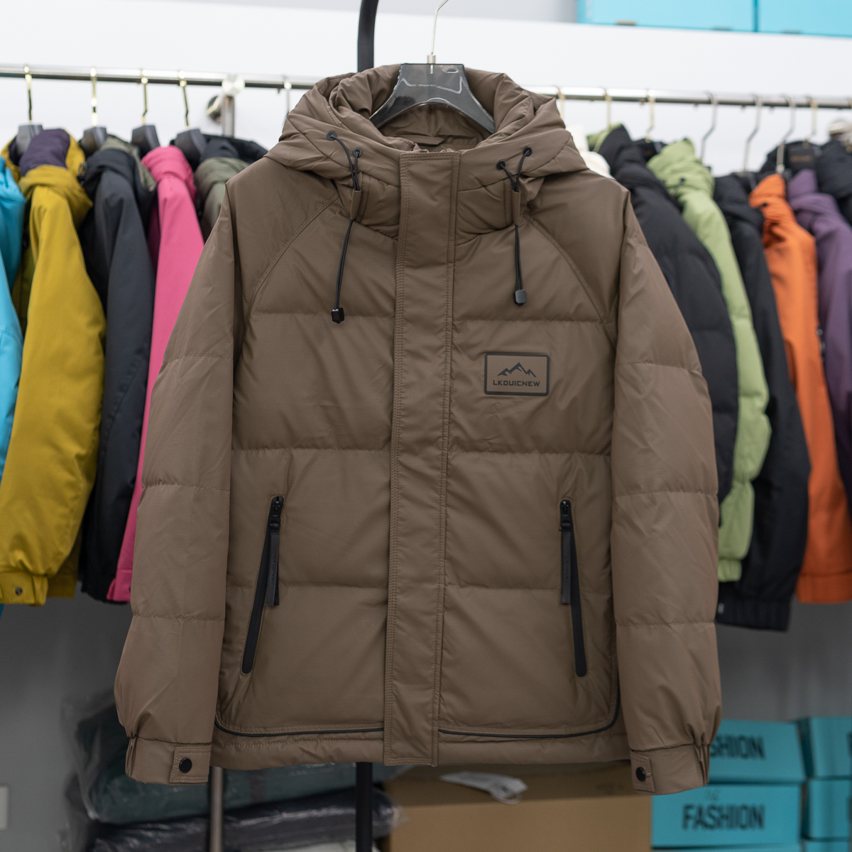 6692 冬季御寒保暖锁温防寒服男士百搭休闲潮流断码外套