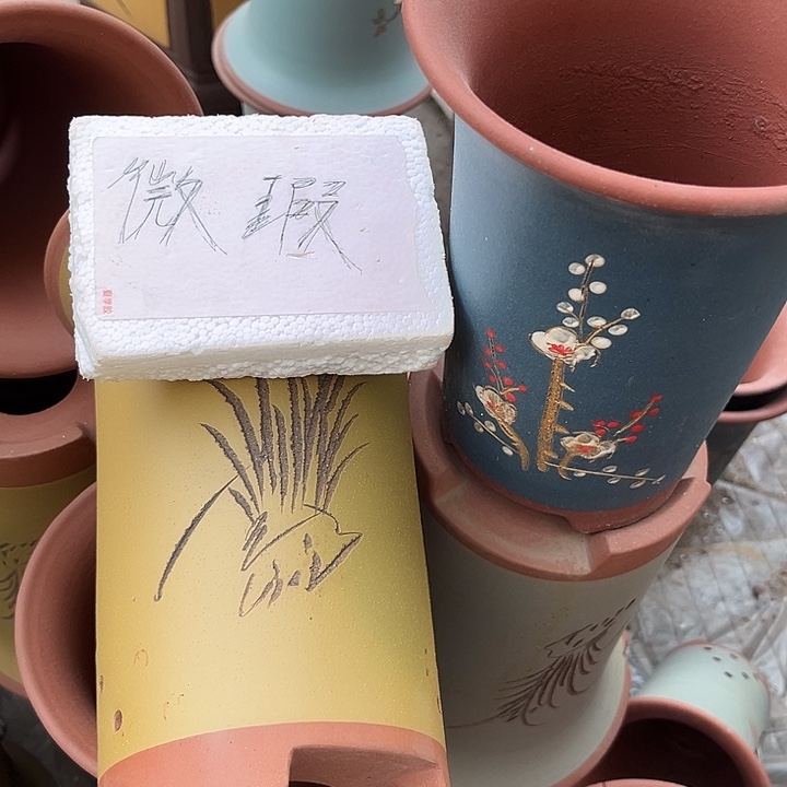 紫砂花盆这家紫砂兰花盆质量不错