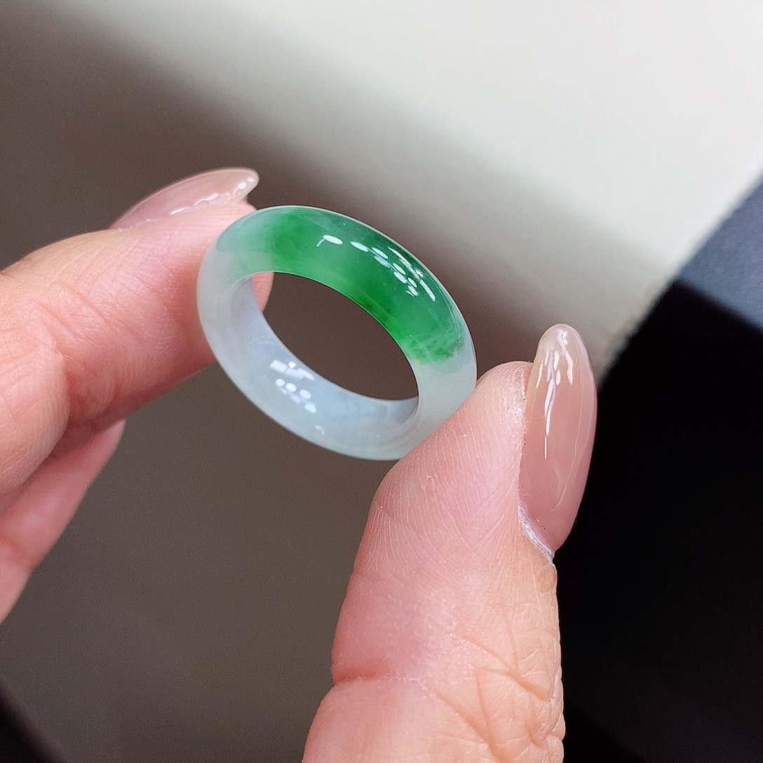 未镶嵌戒指翡翠14号