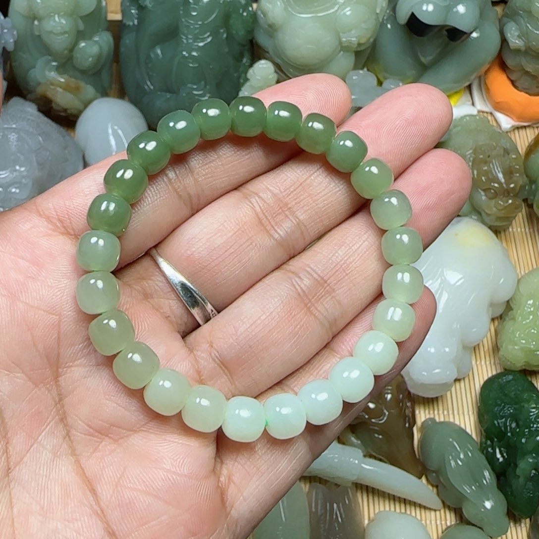 未镶嵌手串和田玉