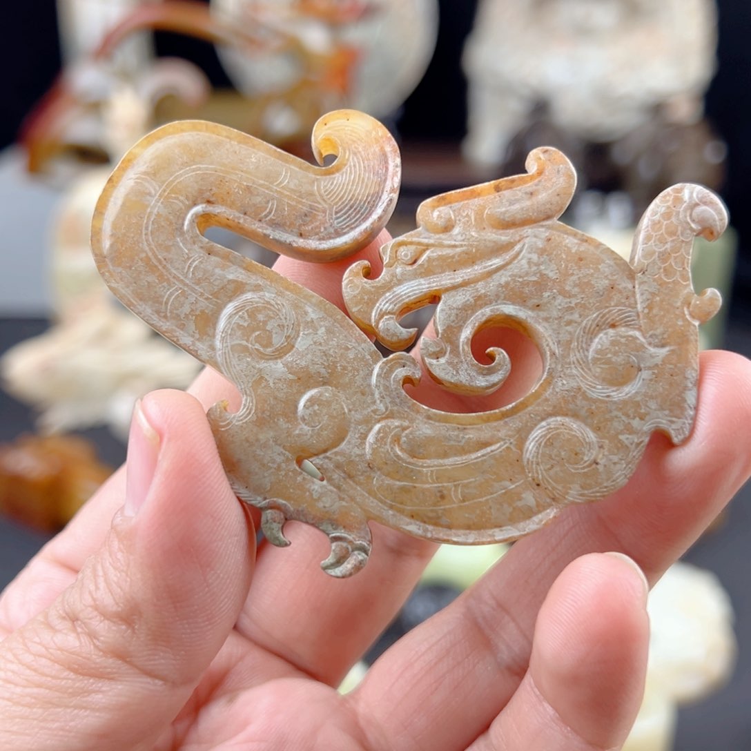 和田玉挂件未镶嵌用****3