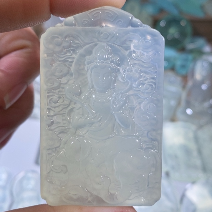 岫玉吊坠未镶嵌吊坠