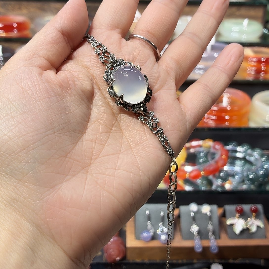 鑫****玛瑙/玉髓合金手链