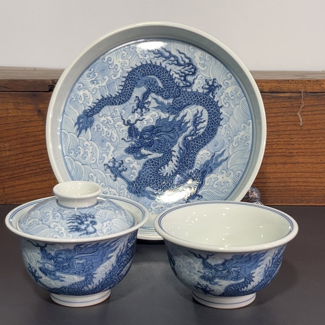 仿明二代龙三件套 可拆分