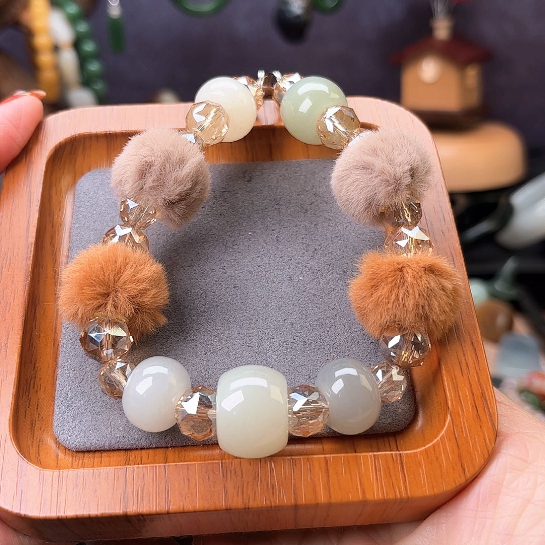 颈饰未镶嵌和田玉筱****9