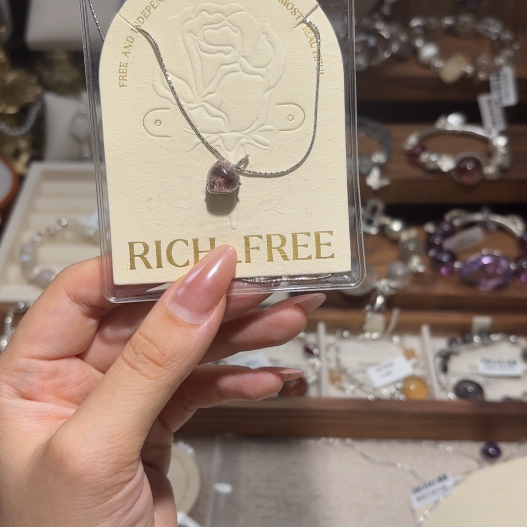 水晶手链银S925镶嵌大**?幽灵