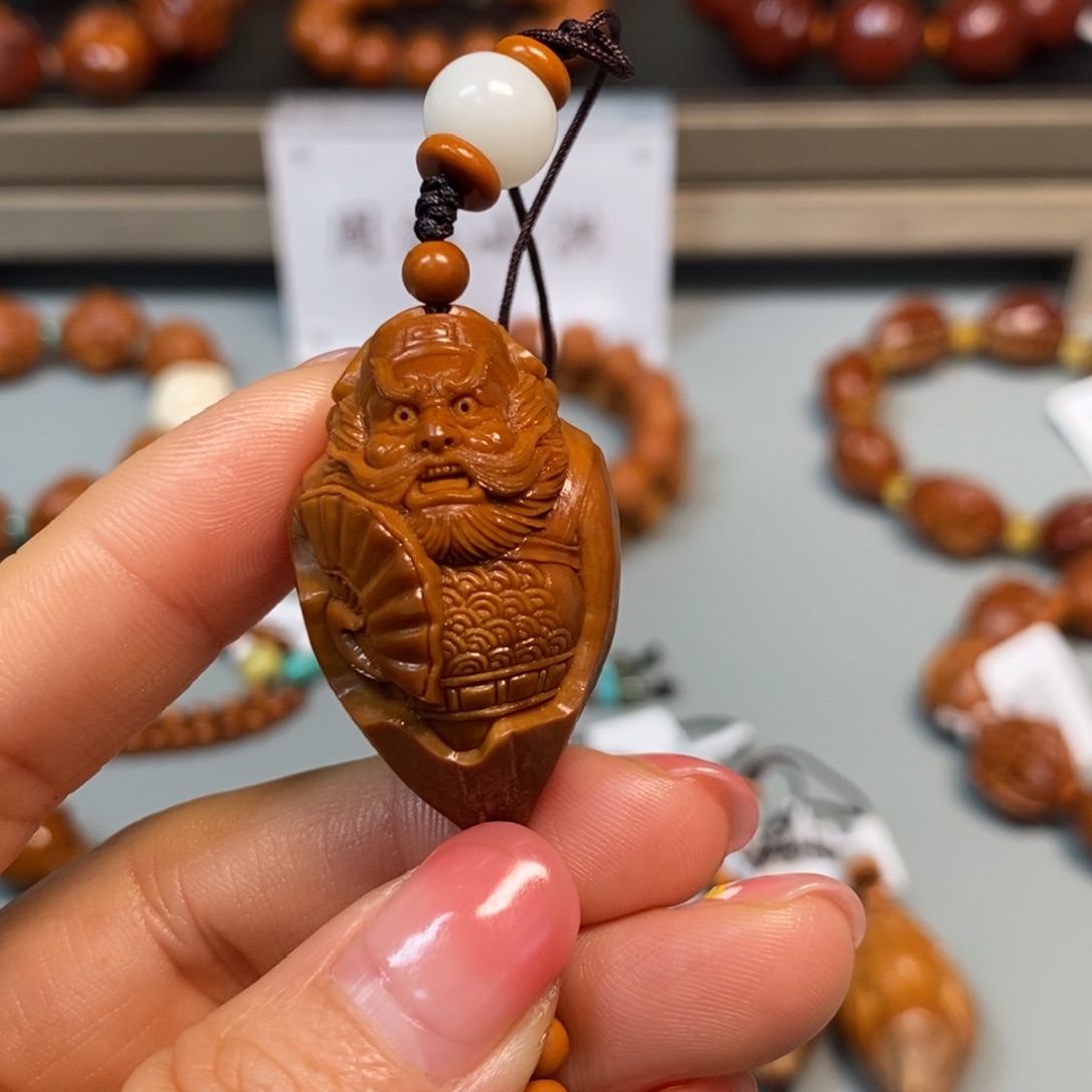 手串/手链橄榄核包衣钟馗
