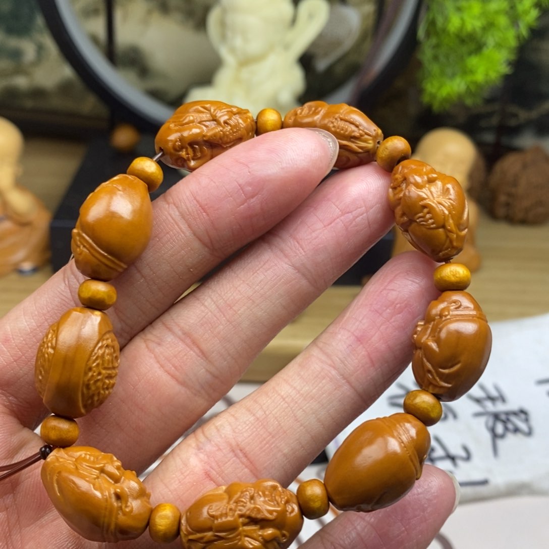 橄榄核手串/手链橄榄核雕工艺手串