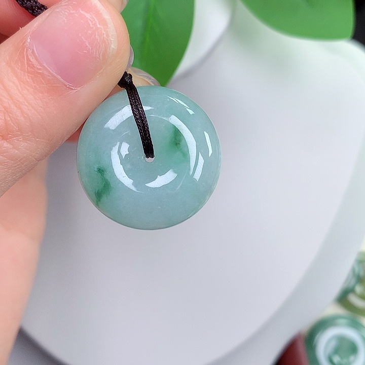 颈饰未镶嵌翡翠45:24.4-10.1mm