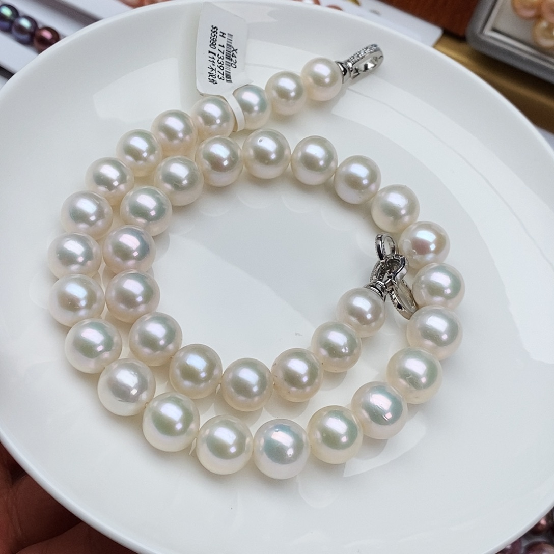 淡水珍珠合金颈饰