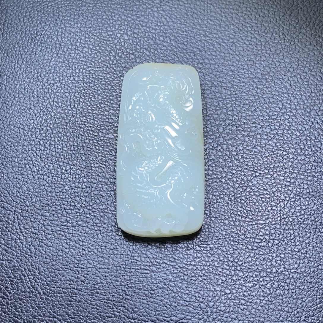 和田玉颈饰未镶嵌無*為