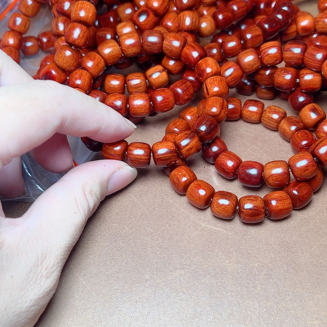 手串/手链小叶紫檀12老型火焰纹泥料