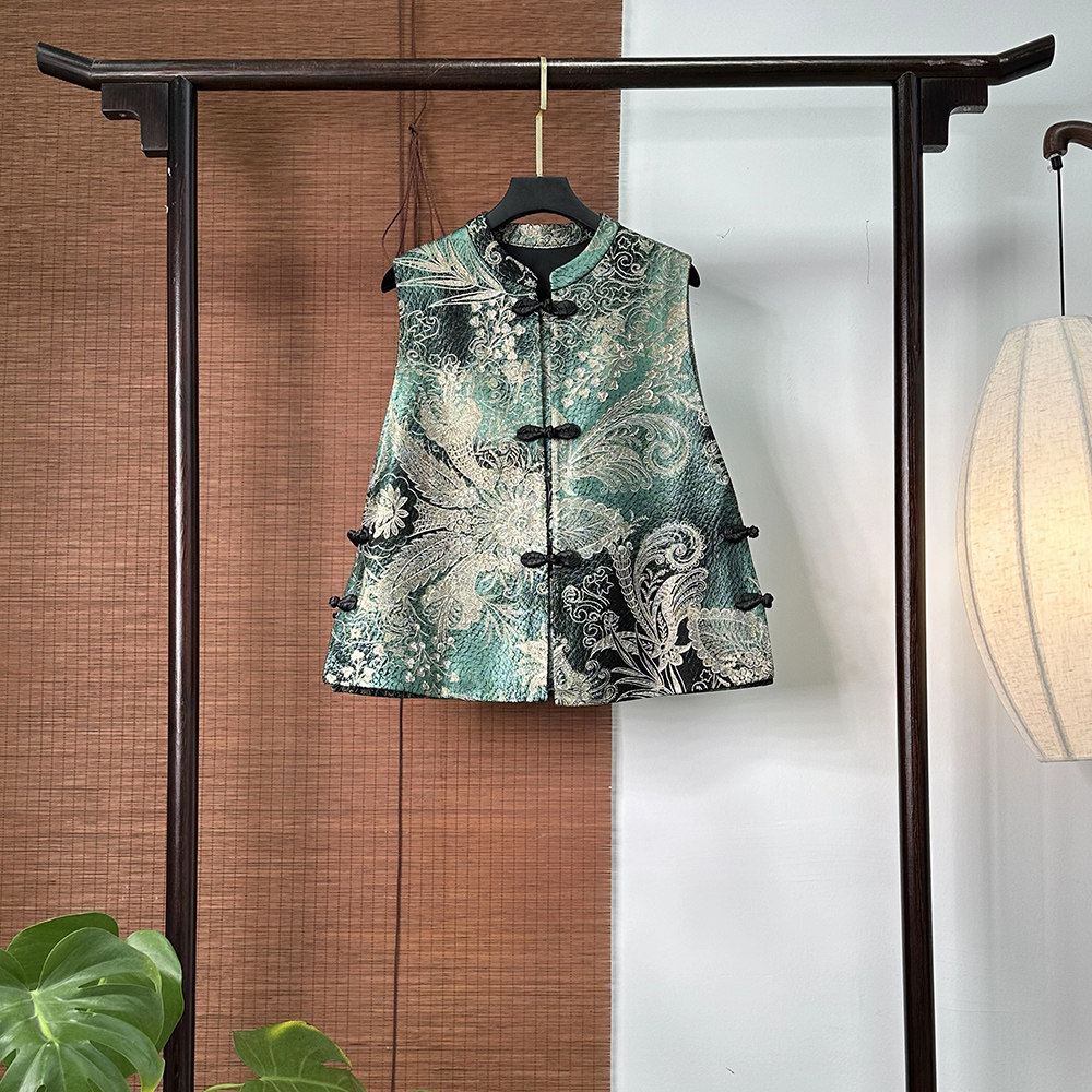 【6972】绵羊皮 绵羊皮撒金高定马甲