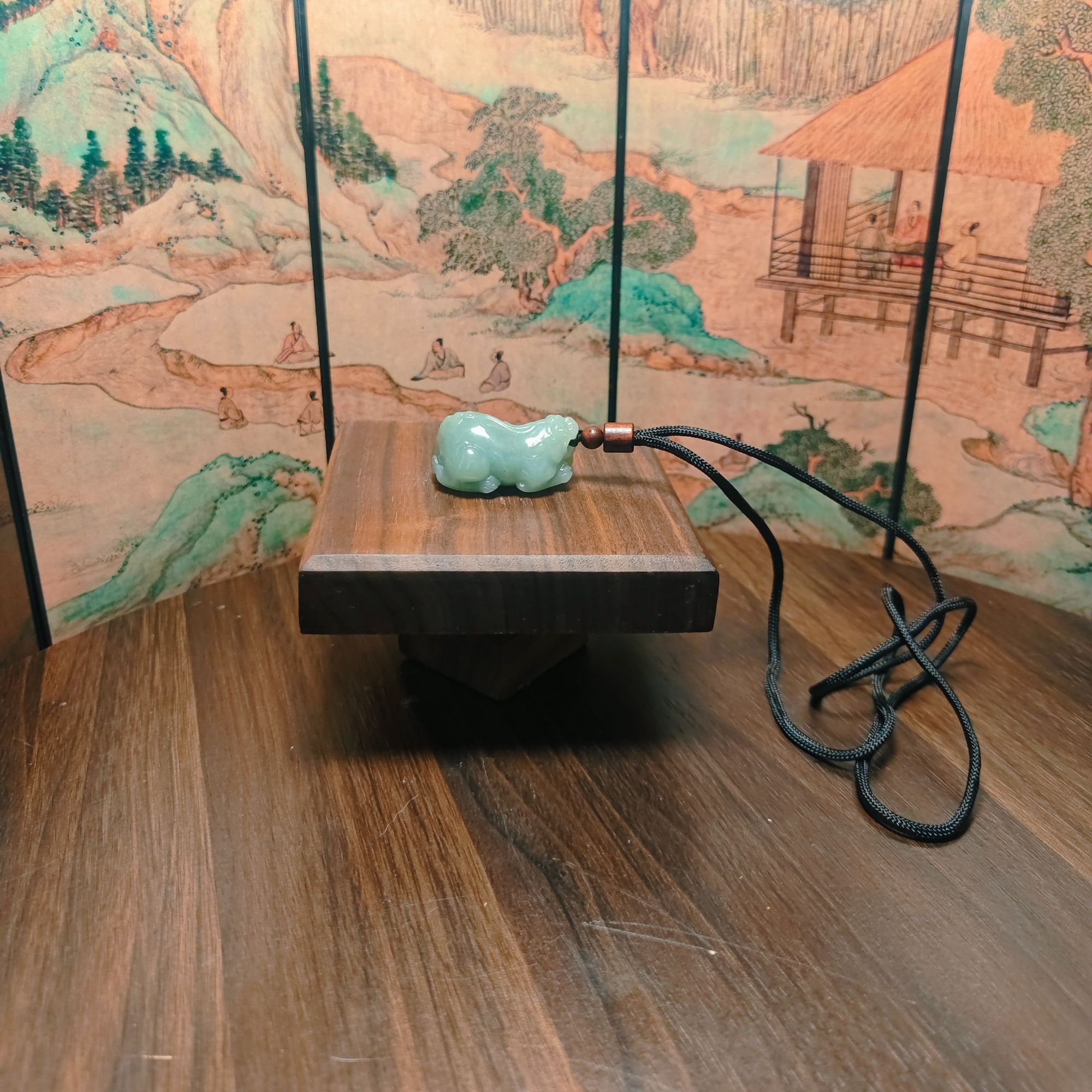 I和田玉貔貅吊坠0087