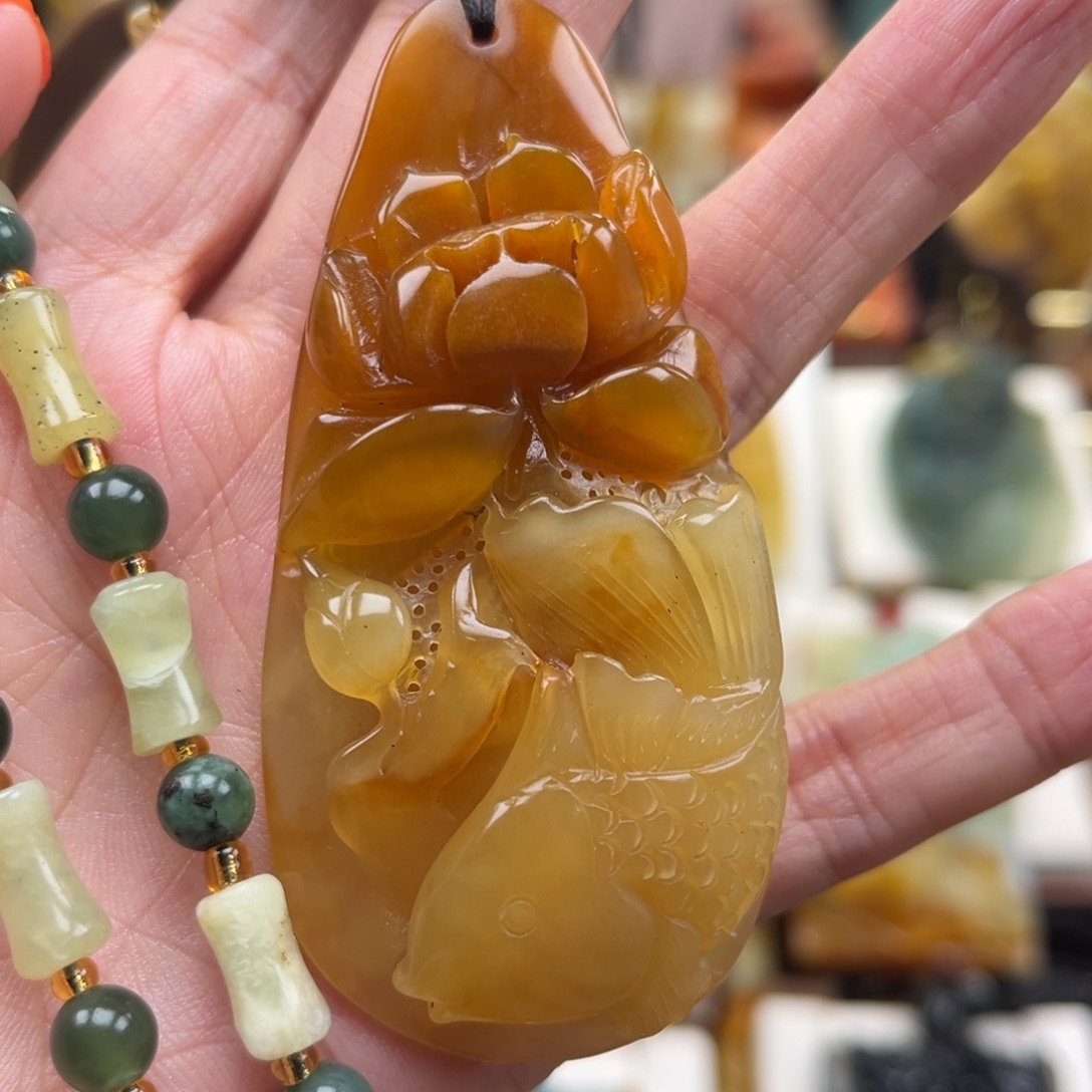 岫玉未镶嵌挂件挂件
