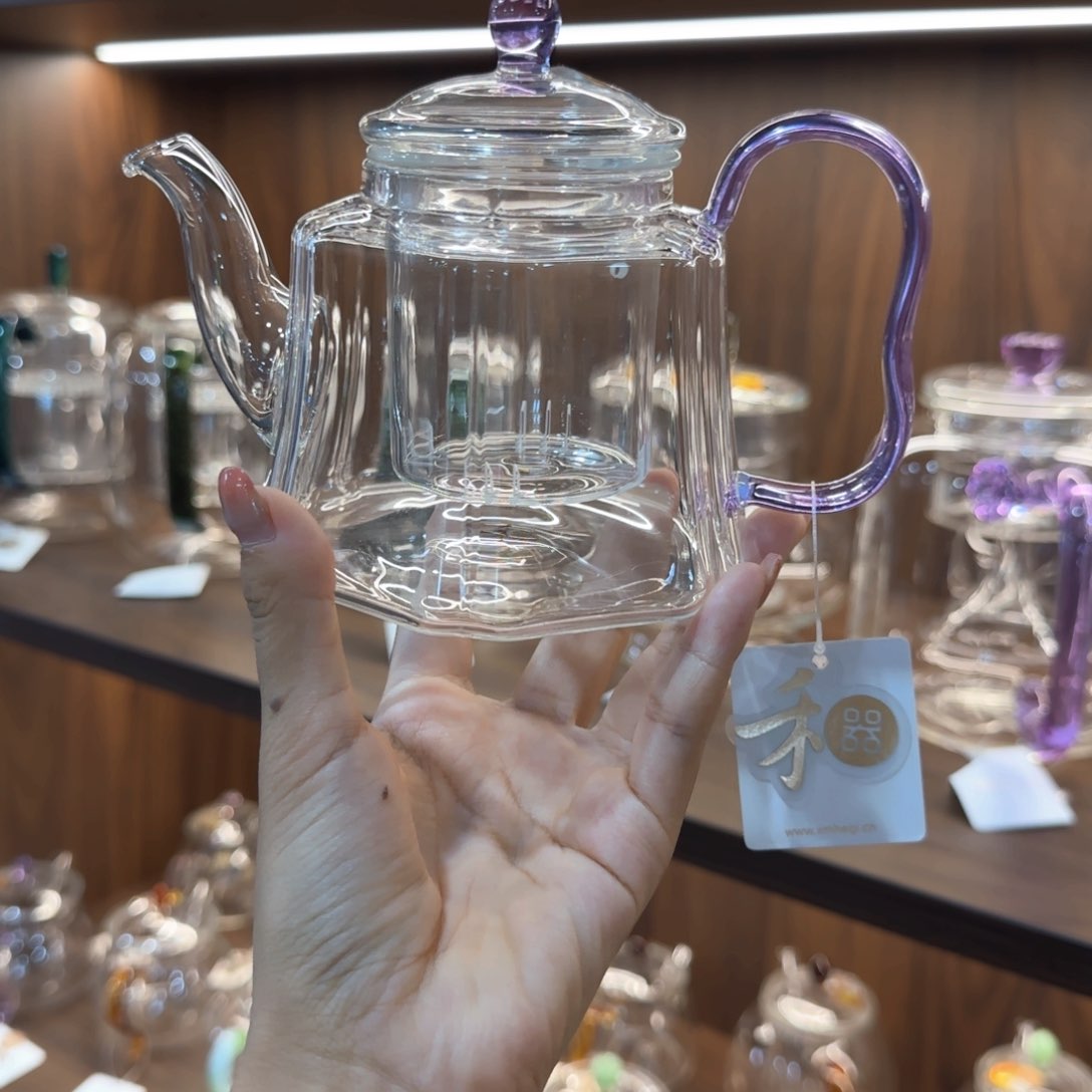 禾器锦瑞壶浅紫色。。。