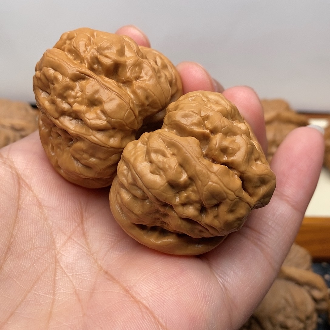 文玩核桃把件東*边43左右