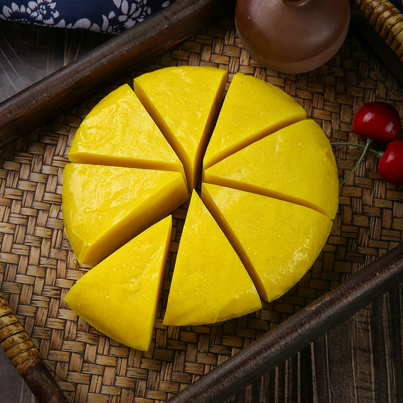 传统工艺纯手工美食黄元米果500克一个