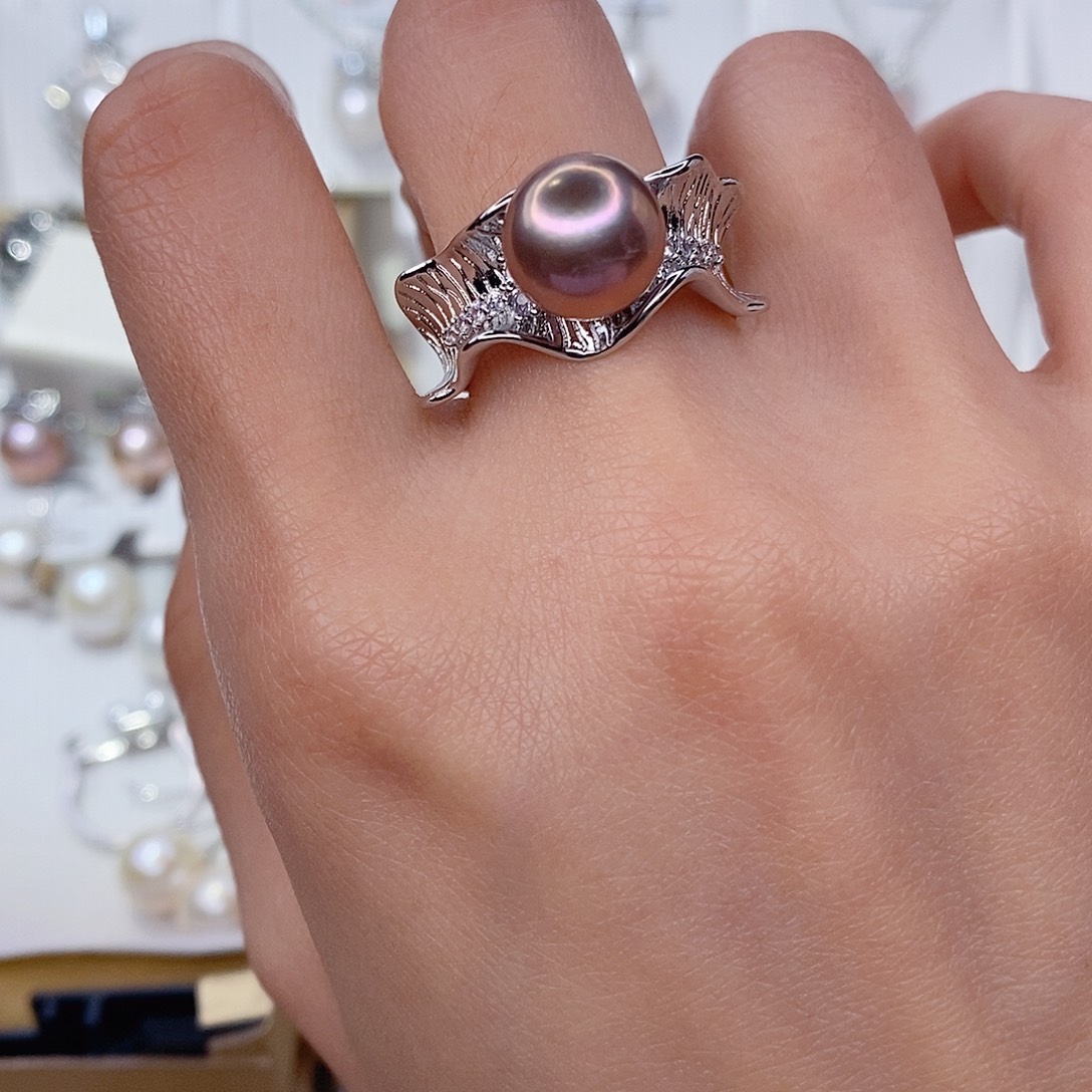 戒指未镶嵌淡水珍珠