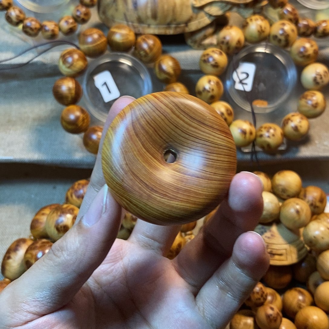 柏木（崖柏）崖柏平安扣5.0