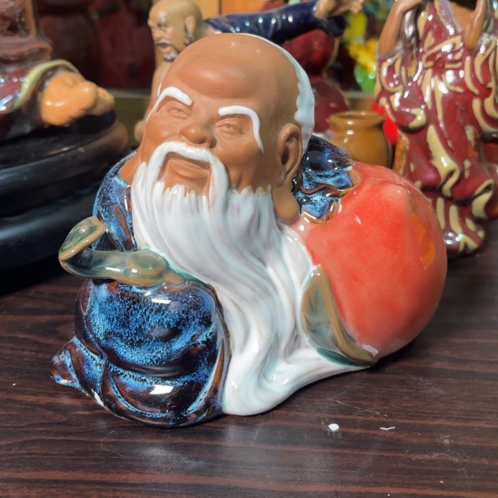 有机玻璃陶瓷特长寿仙翁
