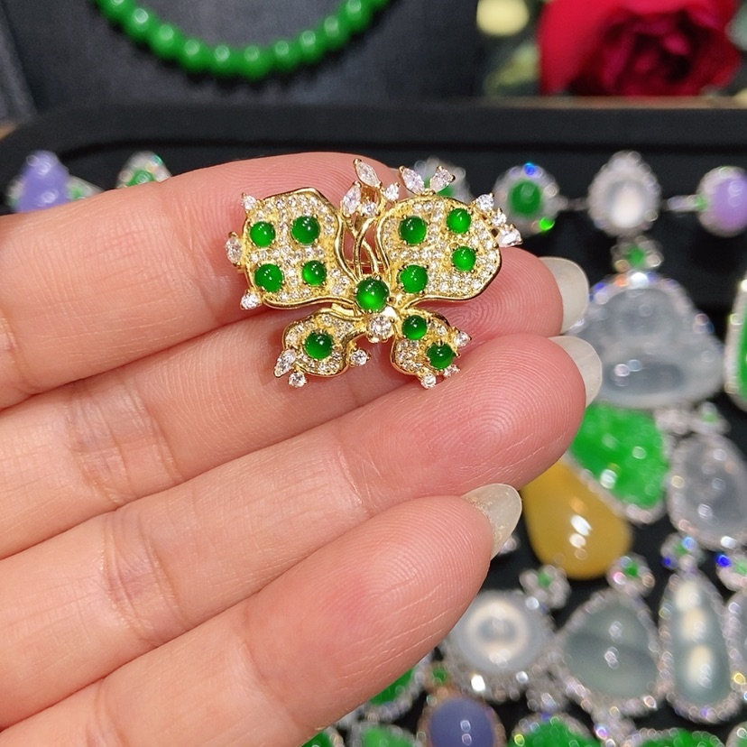 【闪购商品】翡翠颈饰未镶嵌天然翡翠