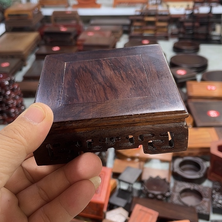 紫砂红木底座工艺品红木底座工艺品