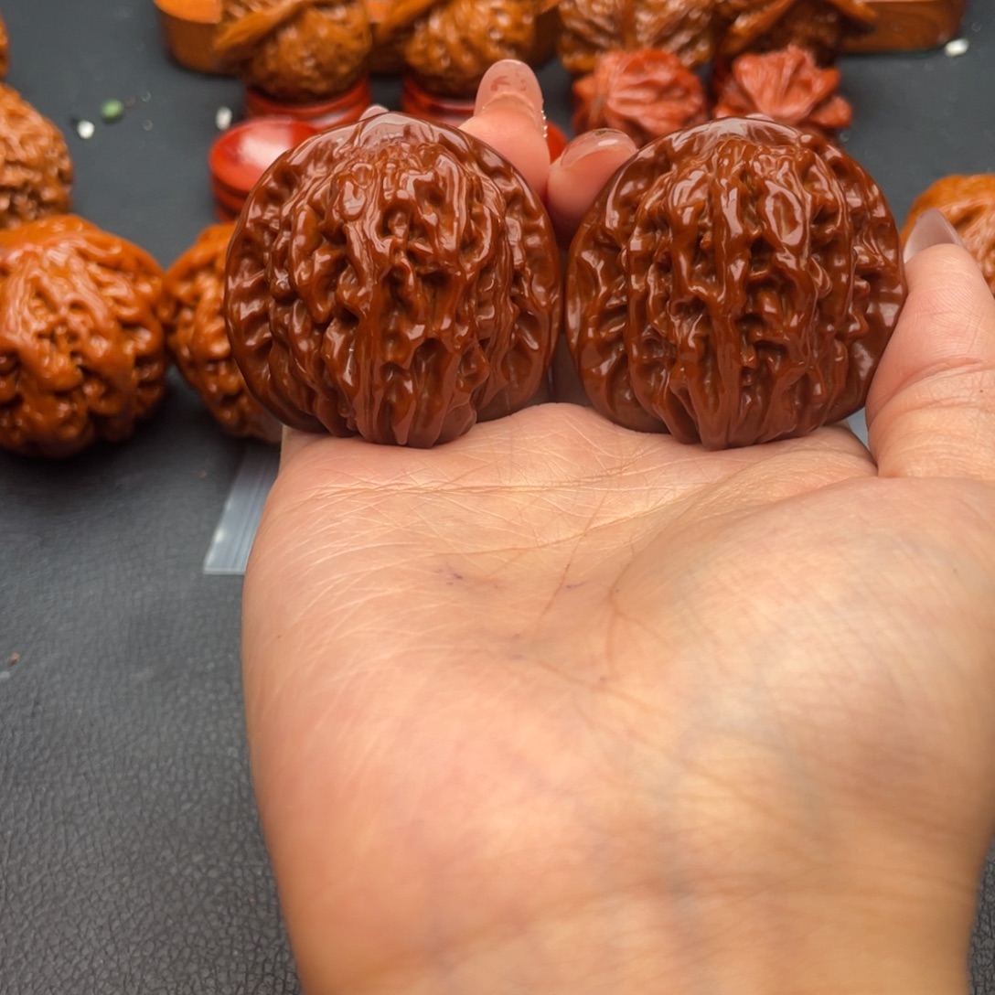 文玩核桃把件四座楼