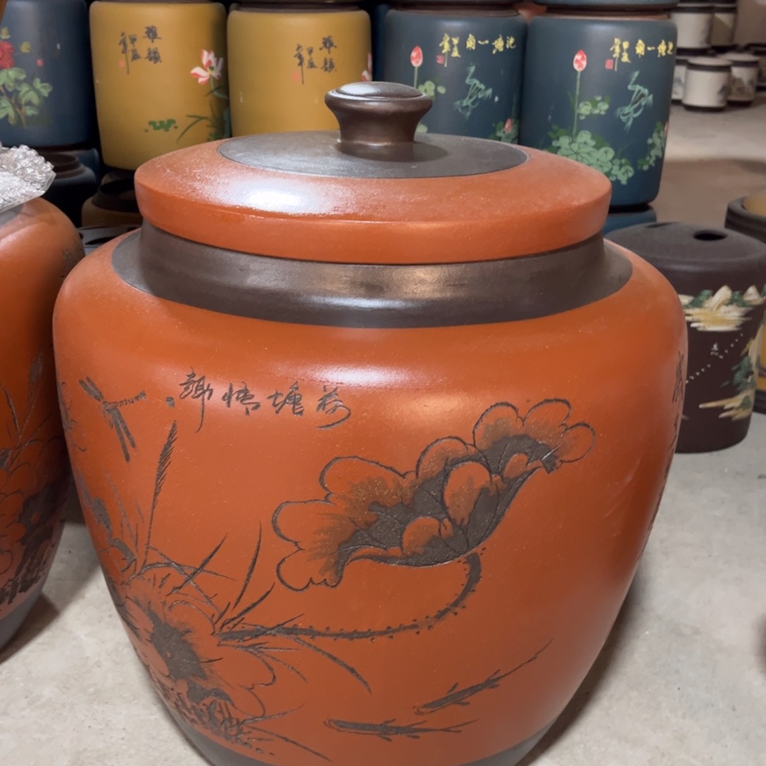 紫砂茶叶罐茶叶罐