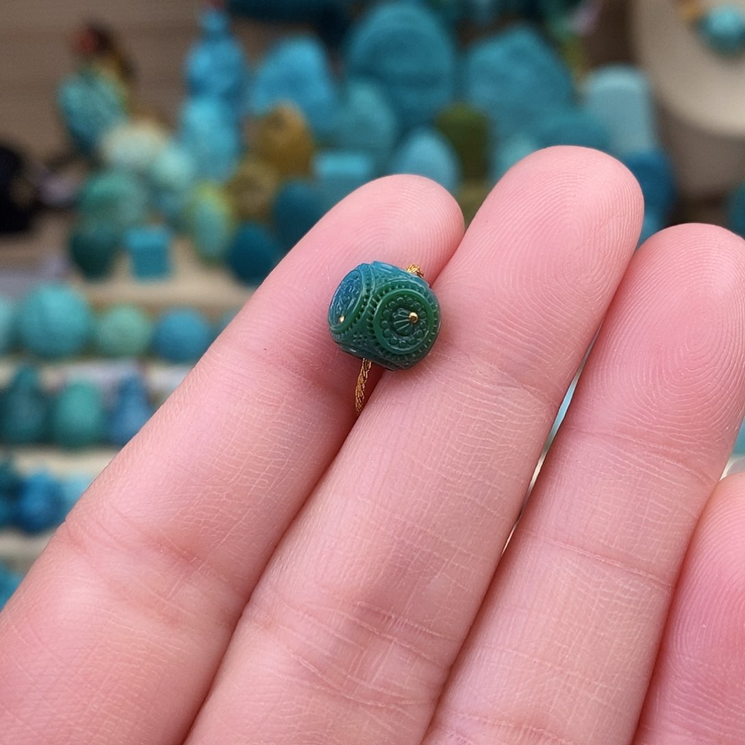 绿松石珠宝奇石未镶嵌