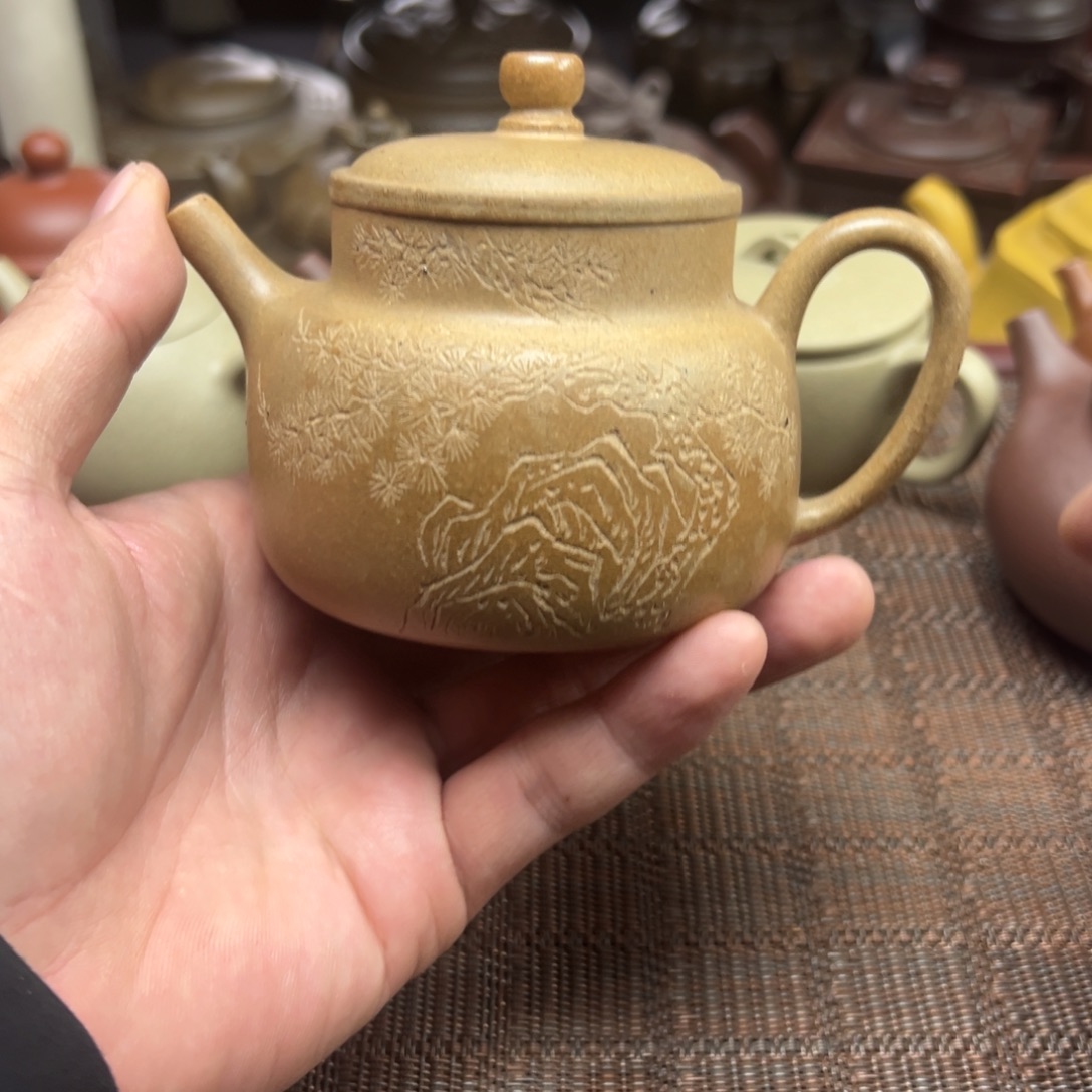 茶壶紫砂宜兴原矿紫砂230毫升容量