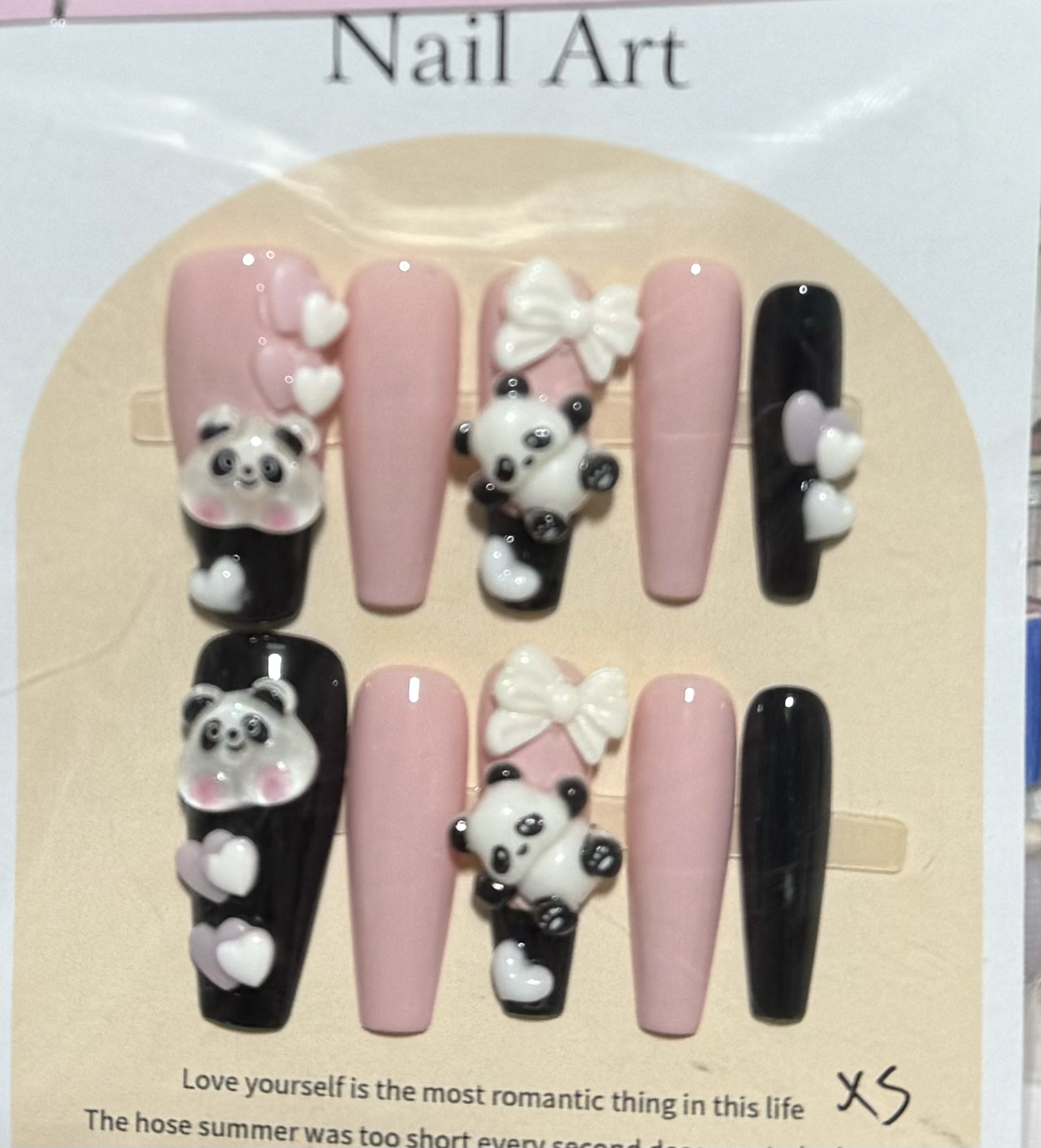 晚棠手工穿戴甲两单包邮c843