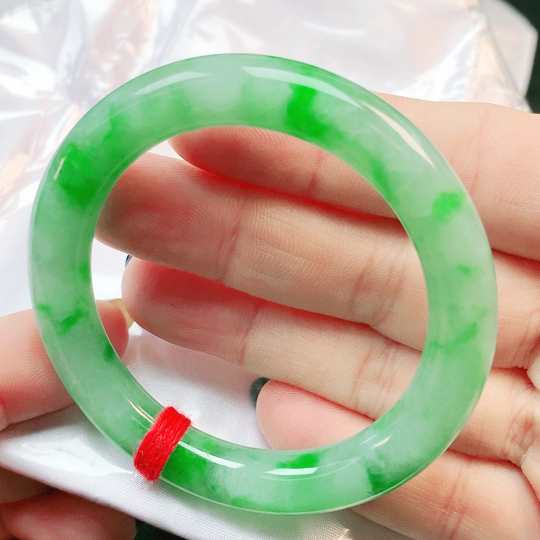 未镶嵌手镯翡翠圆条2871