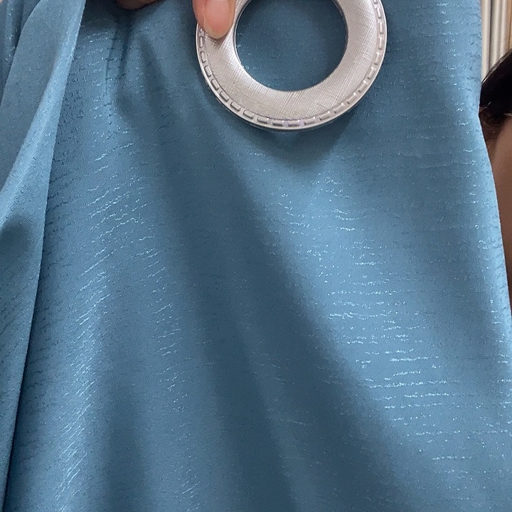 布7号，金刚布蓝色6米对开打孔高度2.7