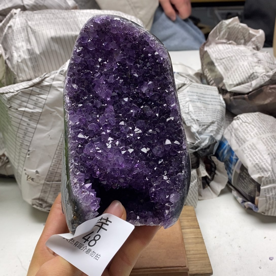 水晶未镶嵌珠宝半成品