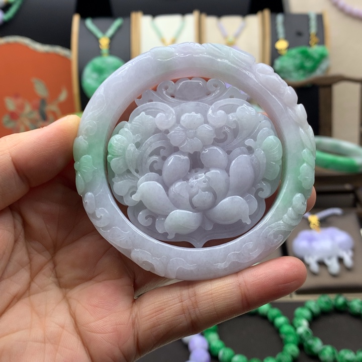 翡翠未镶嵌手链翡翠手镯60圈口