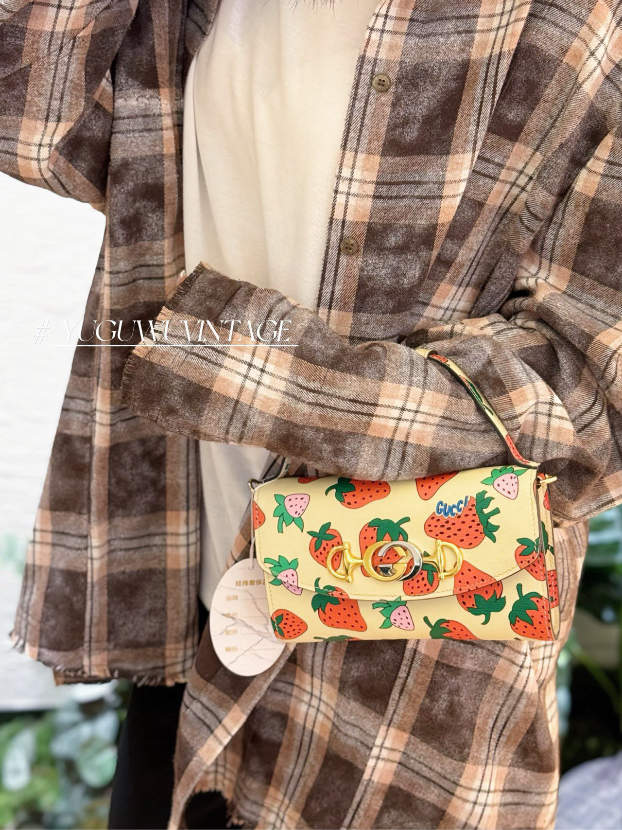 95新 GUCCI/古驰 御古屋/64533/zumi小号斜挎包