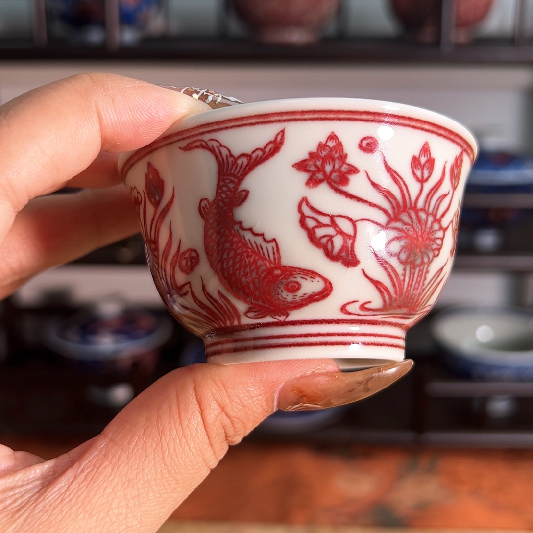 琥**薇景德镇毛仔柴窑主人杯