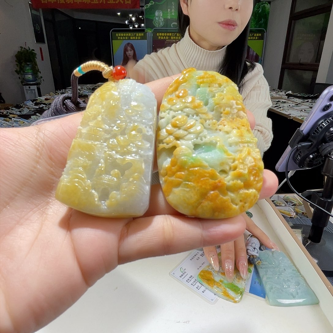 颈饰未镶嵌翡翠多样性随机发货仅发一件