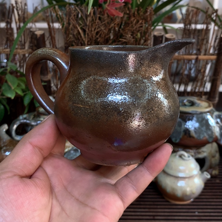 紫砂茶壶纯自然高温裸柴烧