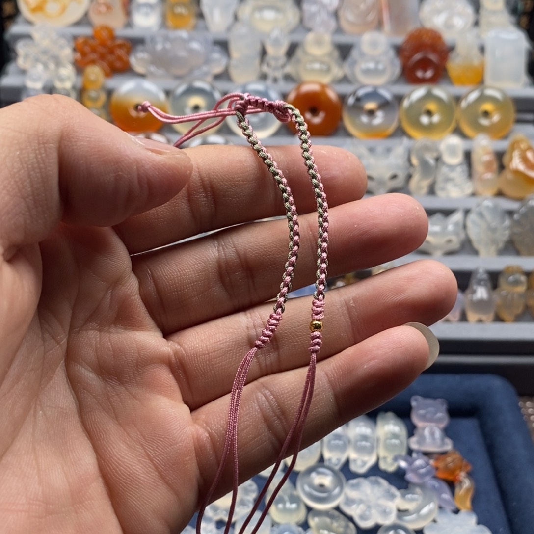 玛瑙/玉髓合金颈饰