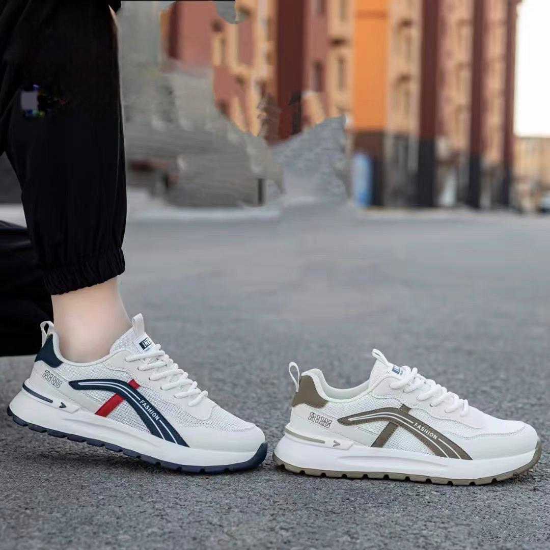 79006时尚休闲鞋透气防滑夏季男鞋潮鞋舒适通勤风网面百搭