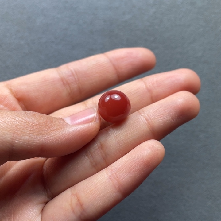 南红玛瑙配饰未镶嵌12mm