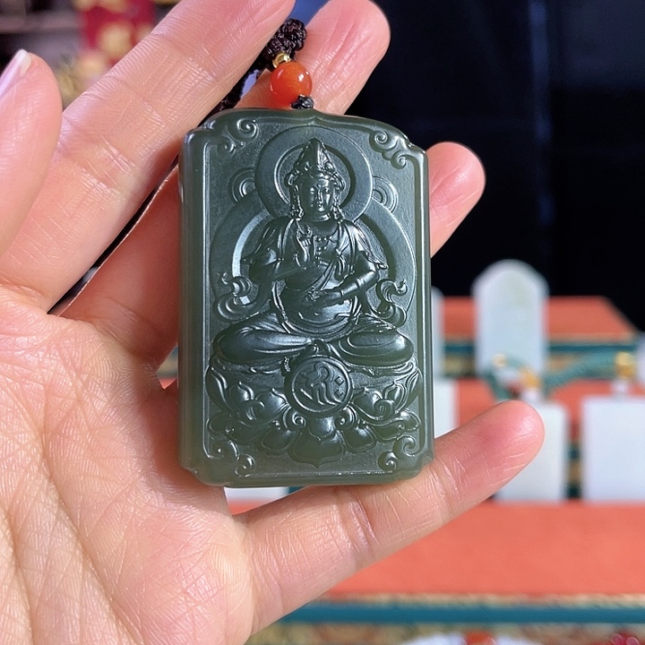 和田玉吊坠未镶嵌