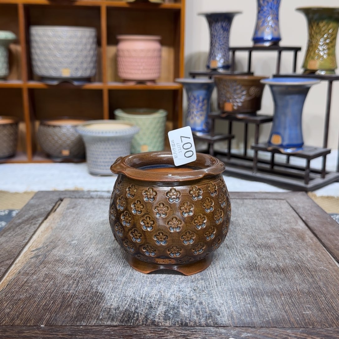 手工花盆 007 内口口径 6cm 