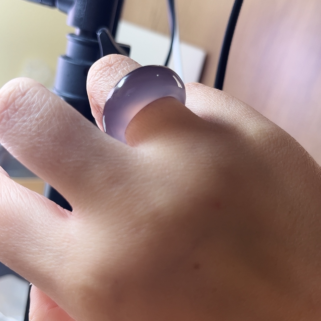 玛瑙/玉髓合金戒指