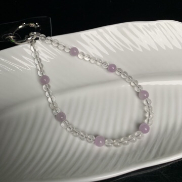 白水晶设计款手机链YC299多样性发其一