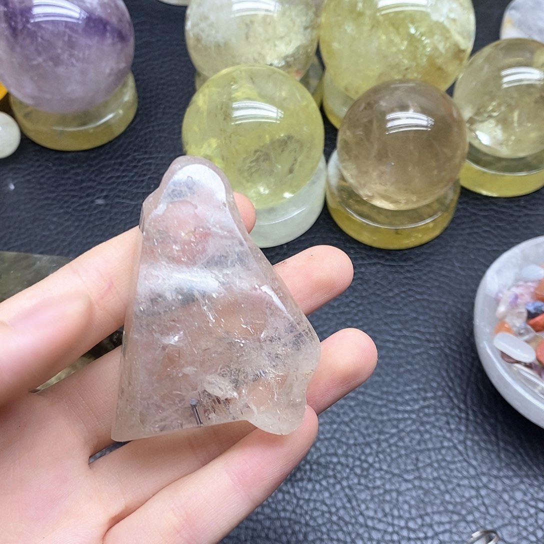 未镶嵌珠宝半成品水晶486水晶石