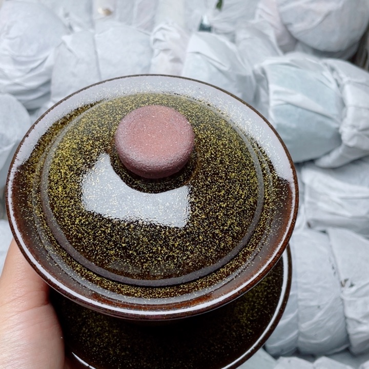 茶盏建窑建盏主人杯盖碗