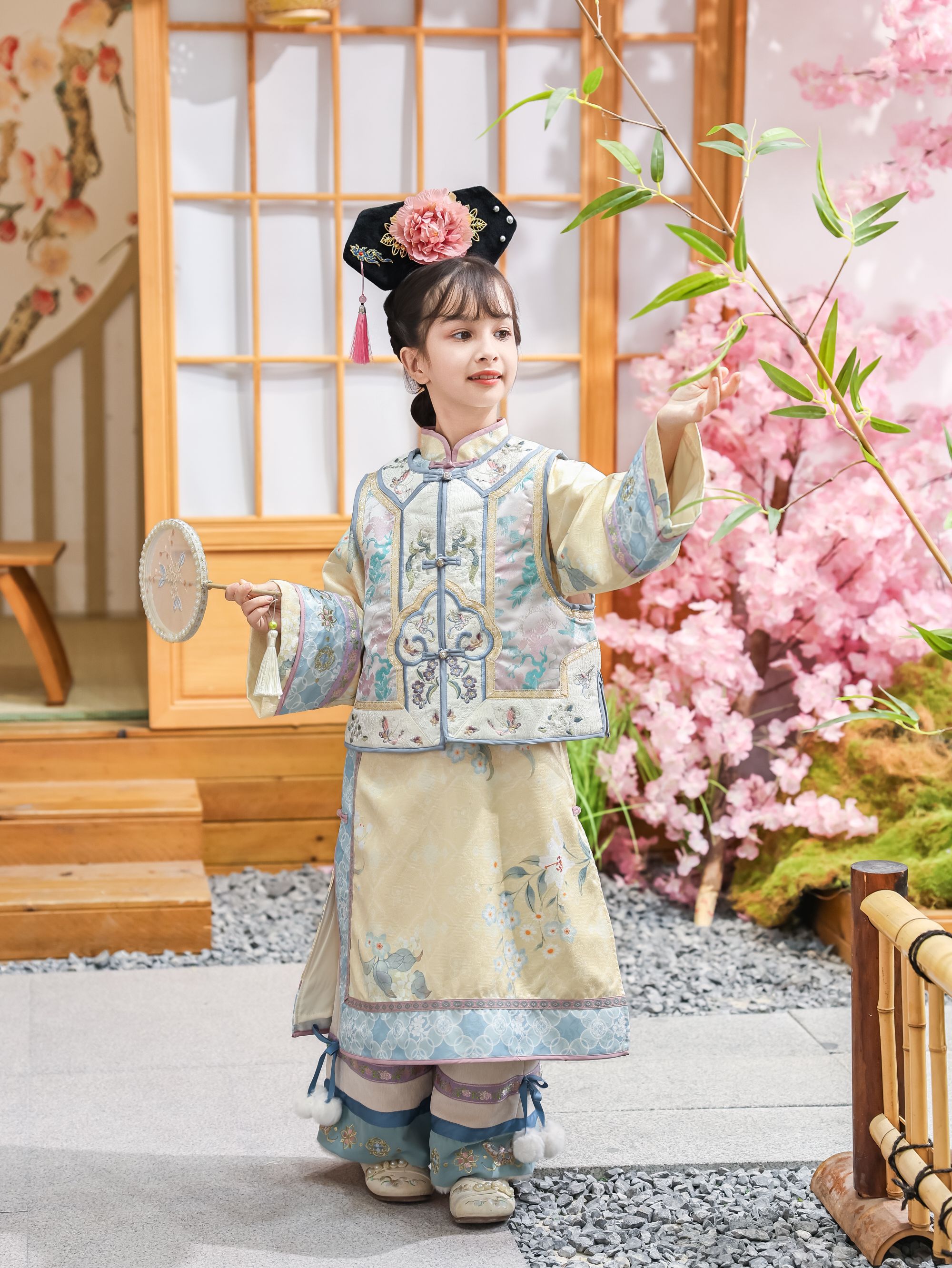 ***明珠格格服汉服连衣裙秋季新款秋天2024连衣裙高货